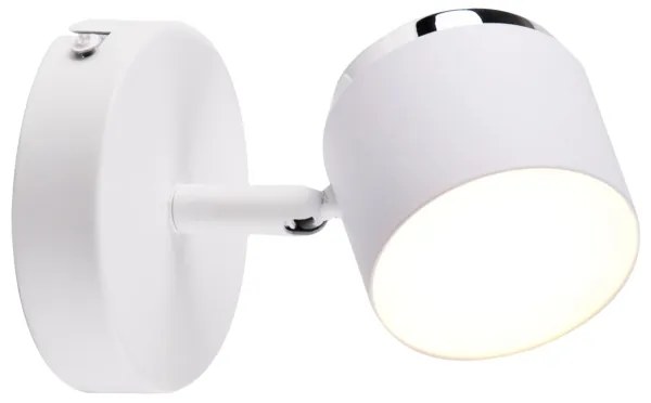 LED Nástenné bodové svietidlo KUBIK LED/4,2W/230V biela