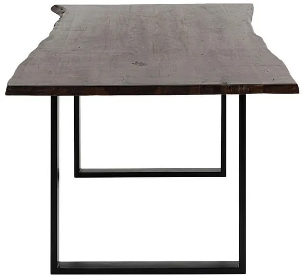 Harmony Dark jedálenský stôl čierny 160x80