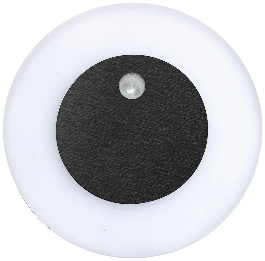 Schodiskové LED svietidlo Oti, 1x LED 0,6w, 3000k, b, pohybový senzor