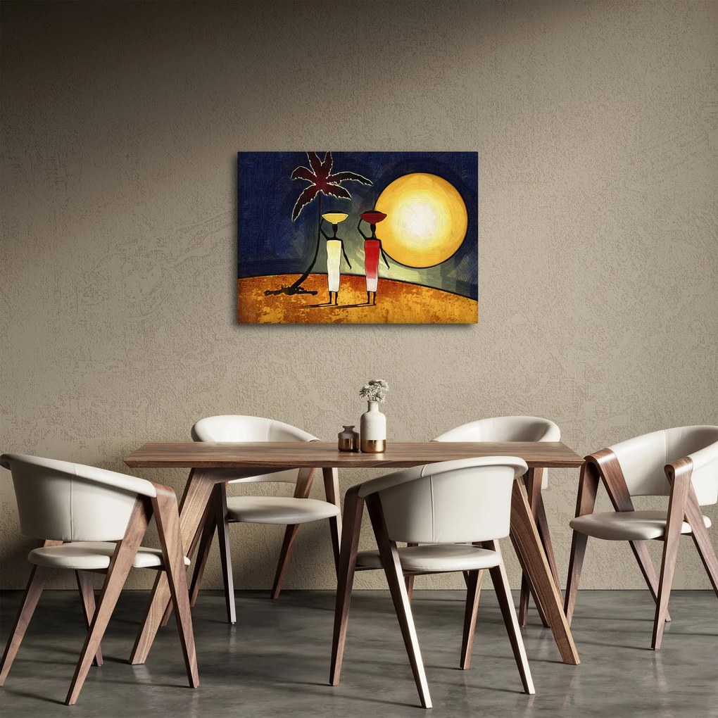 Obraz starovekej maľby (70x50 cm)