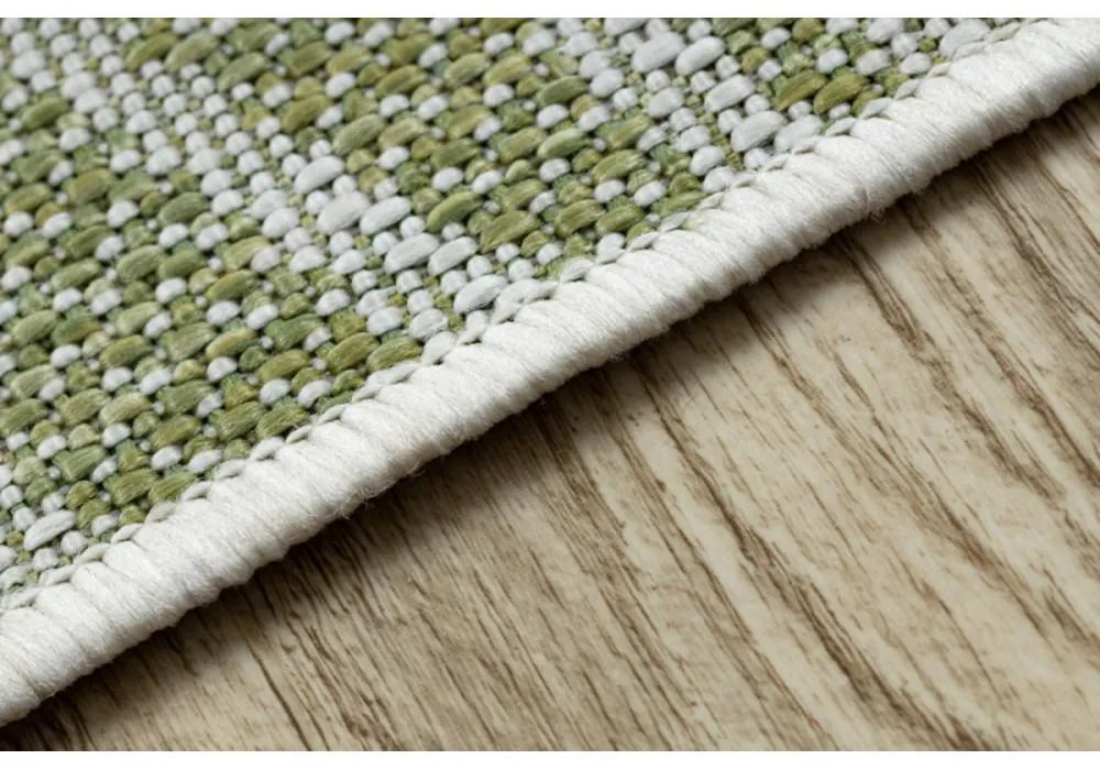 Kusový koberec Palmové listy zelený atyp 60x250cm