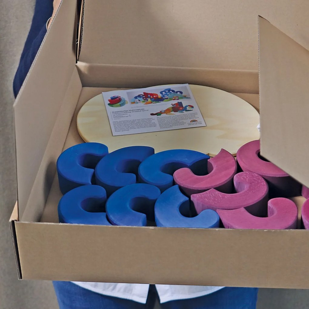 Grimm's - Protirotujúca stupňovitá špirála