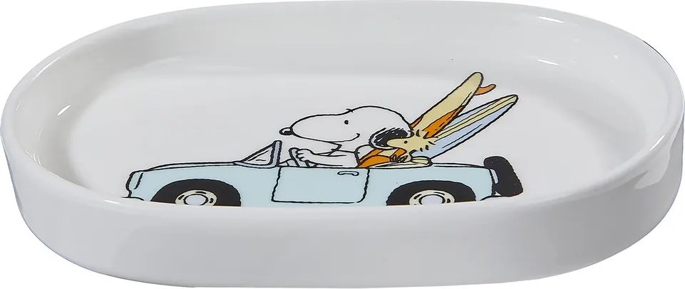 PEANUTS Talířek na šperky oválný Snoopy v kabrioletu 15 x 10 cm