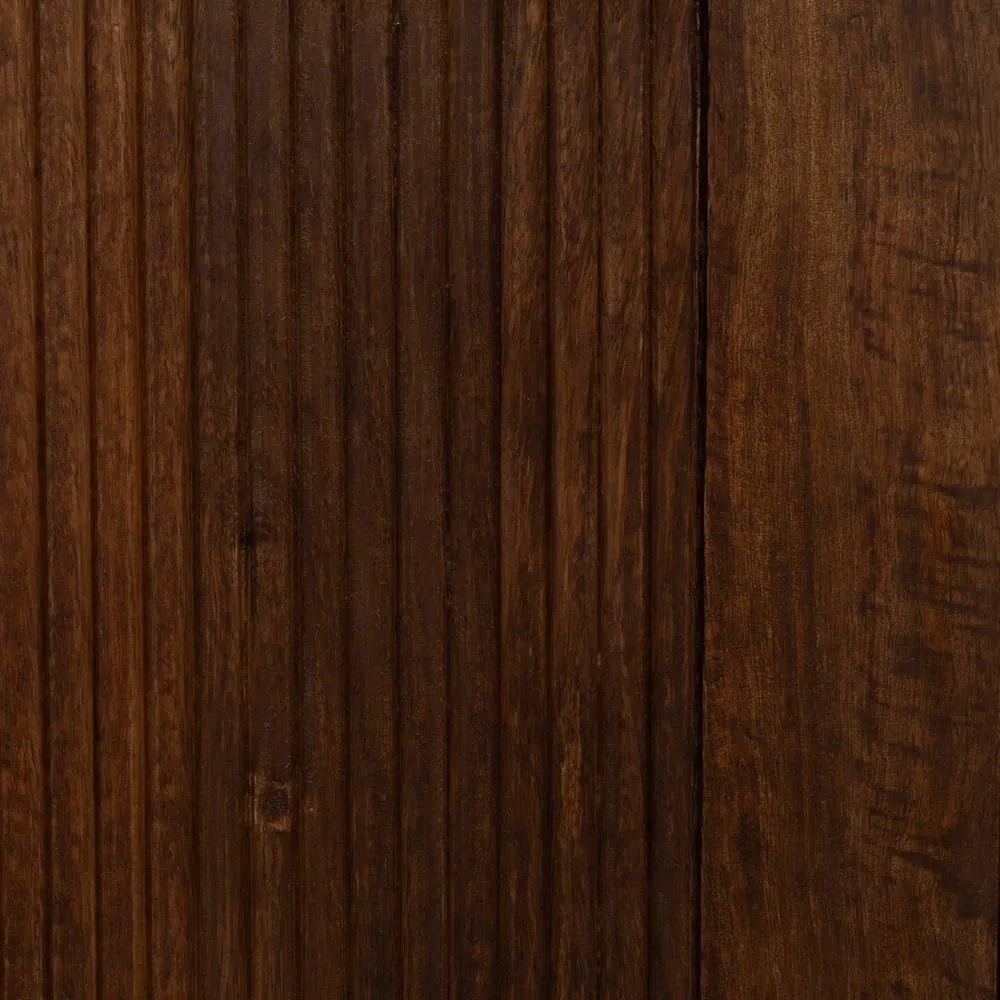 Hnedá knižnica z mangového dreva 60x190x30 cm Sagara – Ixia