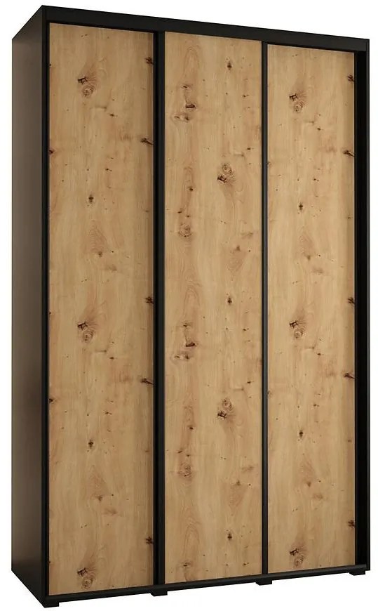 Skriňa 45 Canaris 1 150 čierna/artisan/čierna