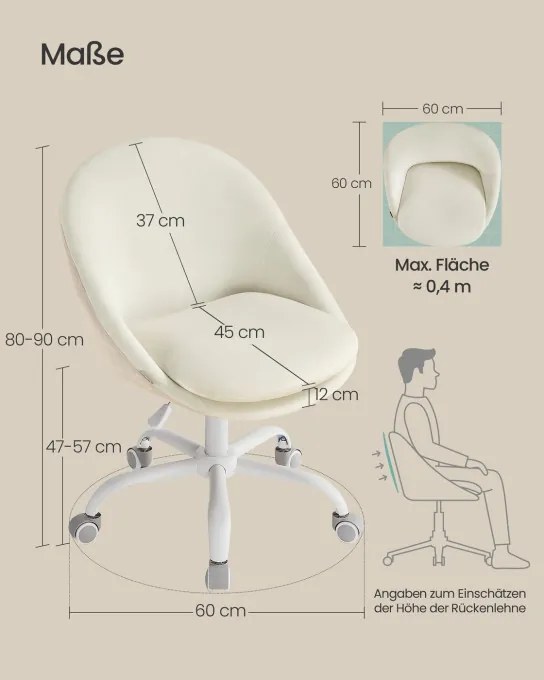 Kancelárska stolička OBG020WD01