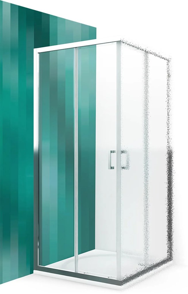 ROLTECHNIK Štvorcový sprchovací kút LLS2/900 brillant/transparent 554-9000000-00-02