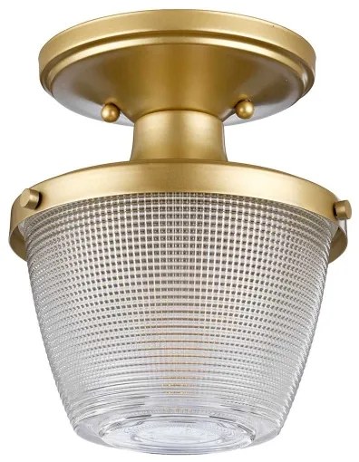 Quoizel QZ-DUBLIN-SF-PNBR - Kúpeľňové svietidlo DUBLIN 1xE27/40W/230V IP44 zlatá