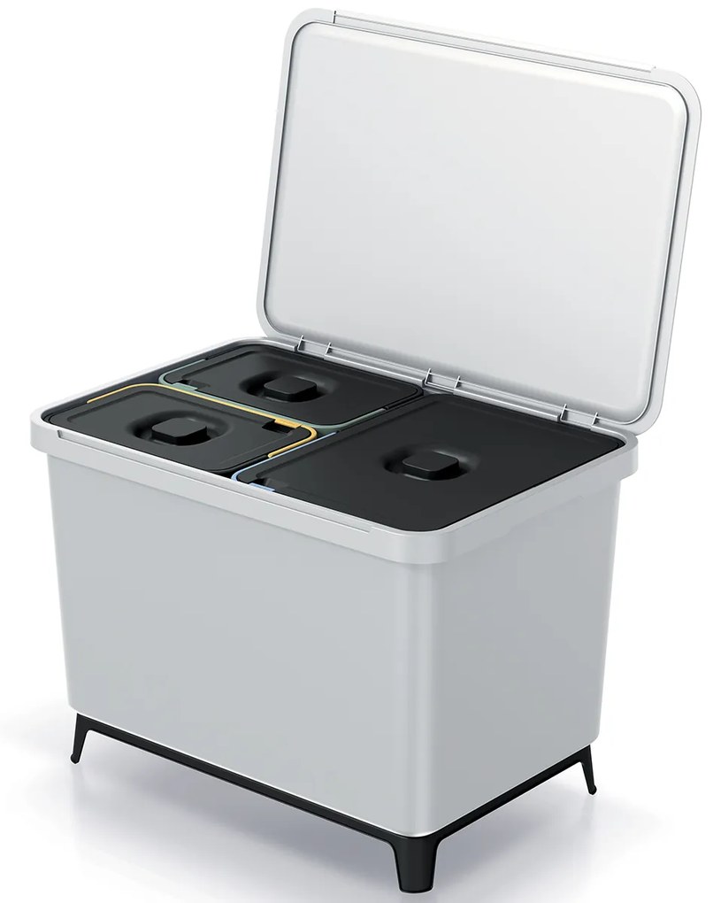 Odpadkový kôš na triedený odpad NKS60W3 43 l - popolavá