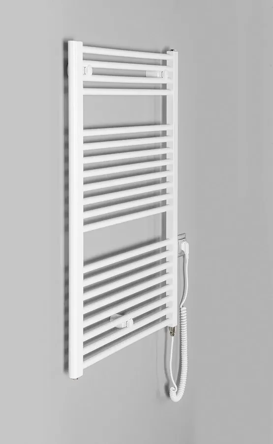 Aqualine Aqualine, DIRECT-E elektrické vykurovacie teleso, rovné, 600x960 mm, 400W, biela, ILE96T