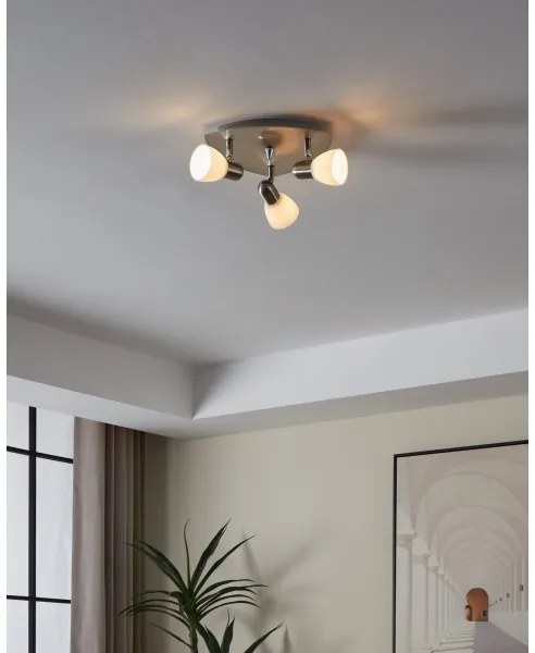 EGLO 90986 - Bodové svietidlo ENEA 3xE14/40W