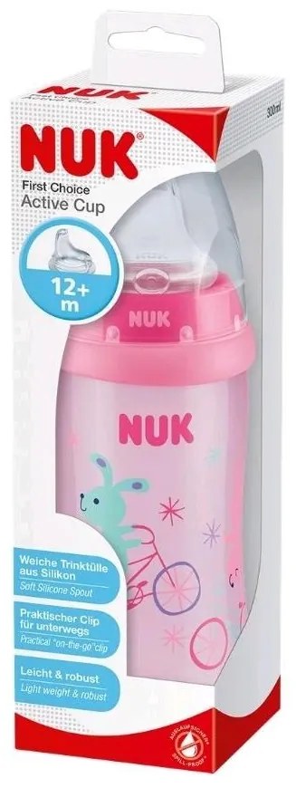 Detská fľaša NUK Active Cup 300 ml chlapec