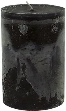 Sviečka DANIEL, Black, Ø7xV10 cm