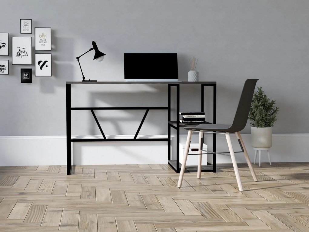 PC stolík Tonove 2 (antracit) . Akcia -16%. Vlastná spoľahlivá doprava až k Vám domov. 1094890