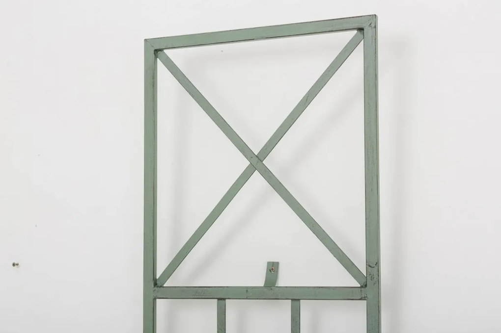 Mriežka na popínavé rastliny Trigo - 198 x 40 cm - Zelená antik