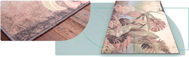 Koberec Agnella Isfahan Elish ružový