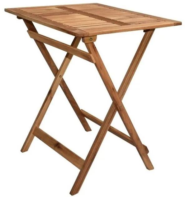 Záhradný stolček EMA, drevený