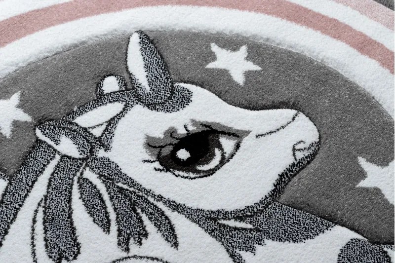 Detský kusový koberec Petit Pony grey, 120x170, šedá, detská izba, Dywany Łuszczów