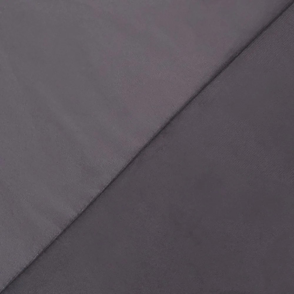 Suchý bazén pre deti zamatový 90 x 30 + 200 loptičiek - šedý