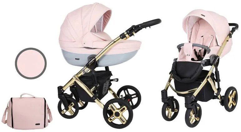 Kočík Kunert Mila Premium gold frame 2v1 - 05