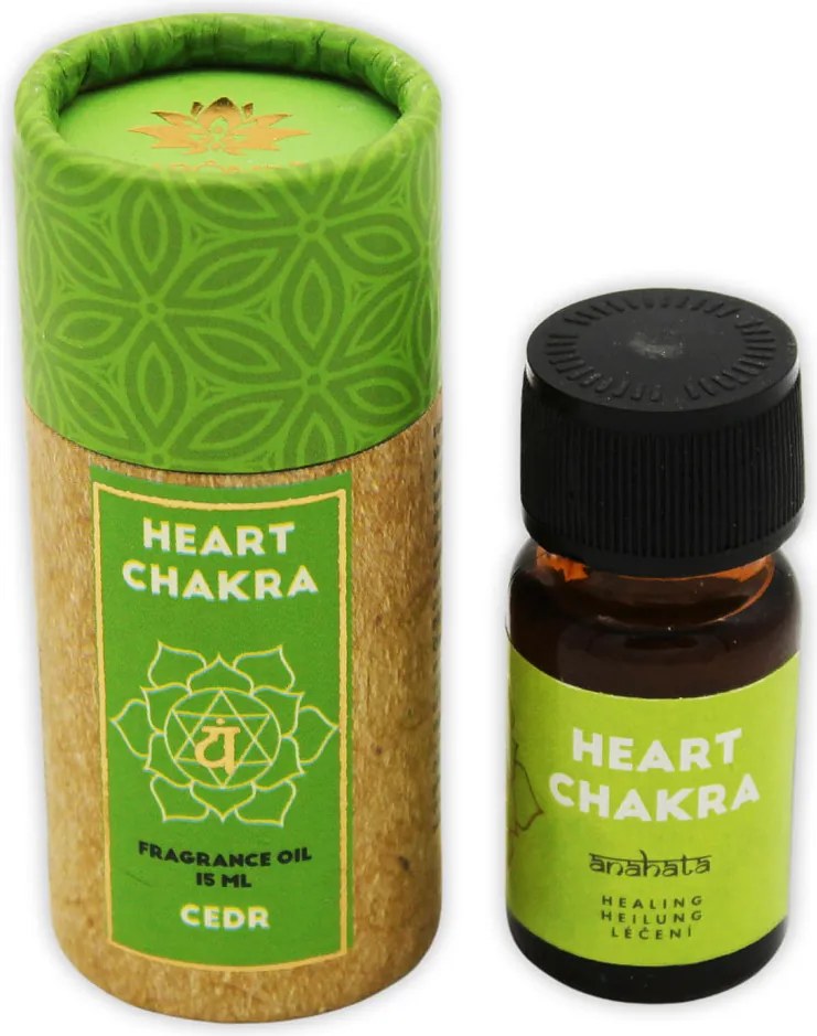 ARÔME Balanced Chakra Vonný olej 10 ml, Srdcová čakra