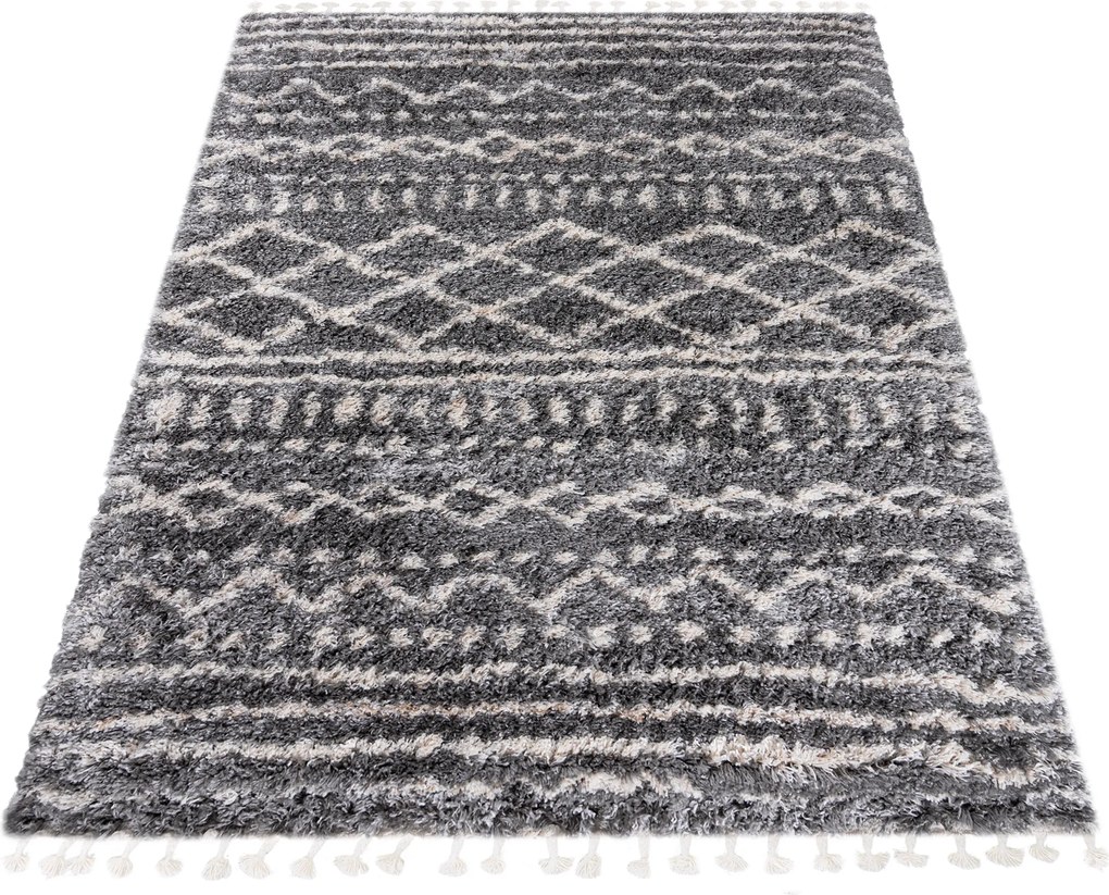 TA Koberec FN28A TMAVOSIVÁ AZTÉCKA EJF