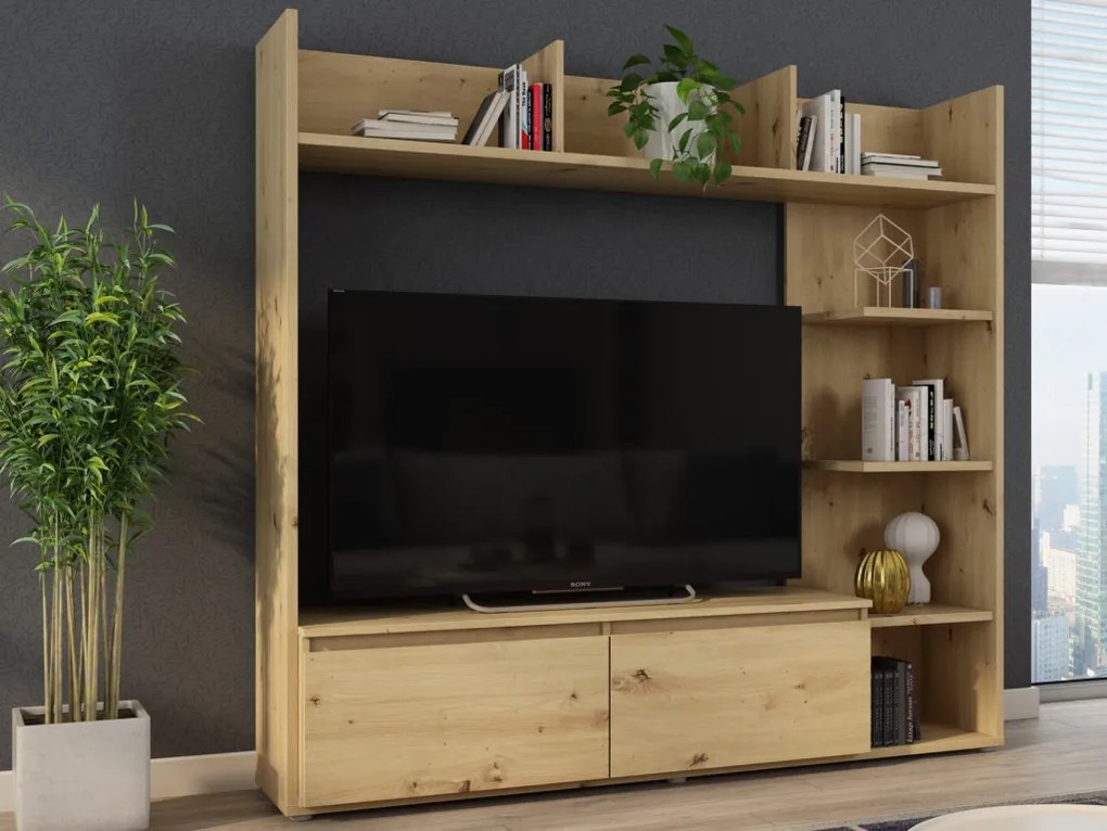 TV stena Douglas, dub artisan