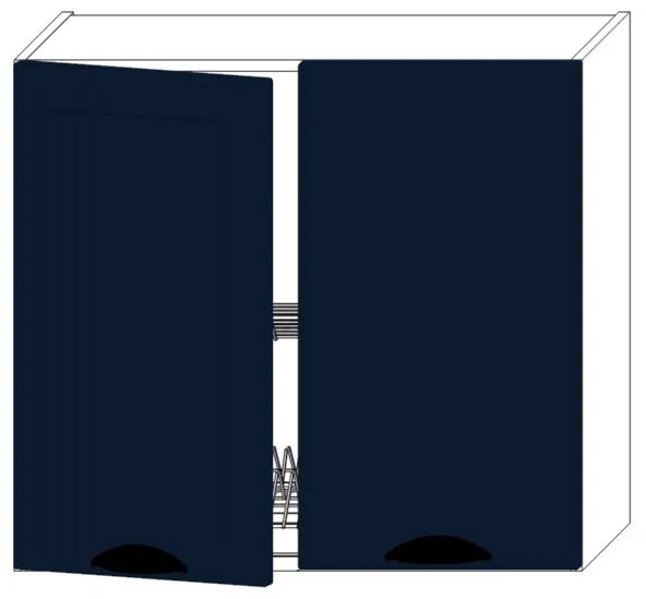 KUCHYNSKÁ LINKA ROSANA TMAVOMODRÁ 260 cm