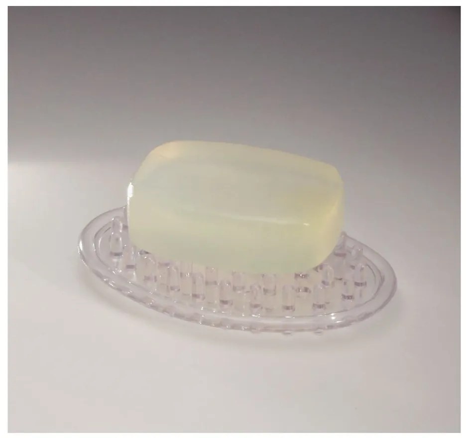 Transparentné mydelnička InterDesign Soap