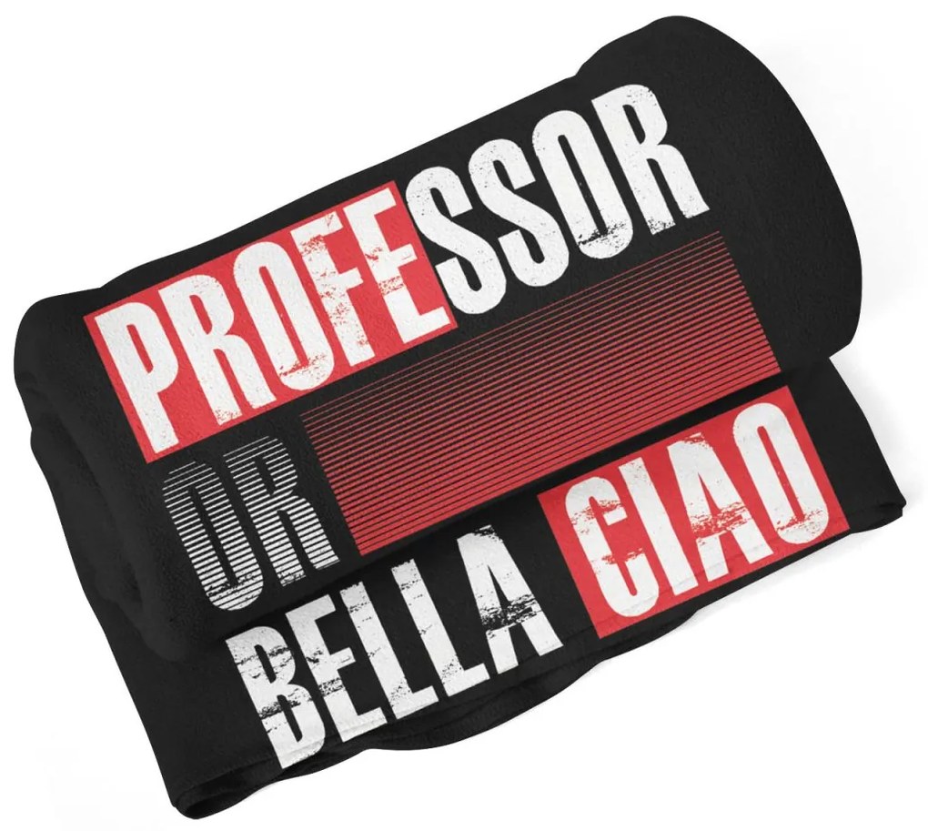 Sablio Deka La Casa de Papel Professor or Bella Ciao motív 3 - 150x120 cm