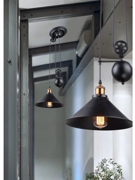 Globo 15053 - Luster LENIUS 1xE27/60W/230V