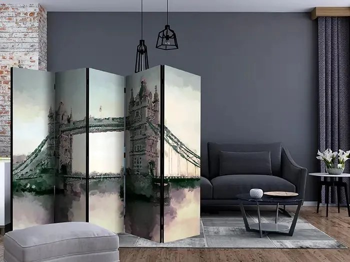 Paraván - Victorian Tower Bridge II [Room Dividers]