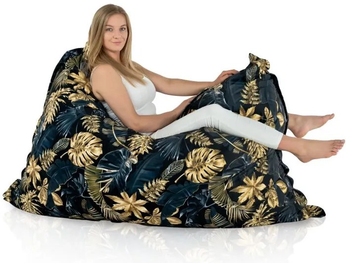 INTERMEDIC SK Vankúš na sedenie Golden Leaves Veľkosť: XL