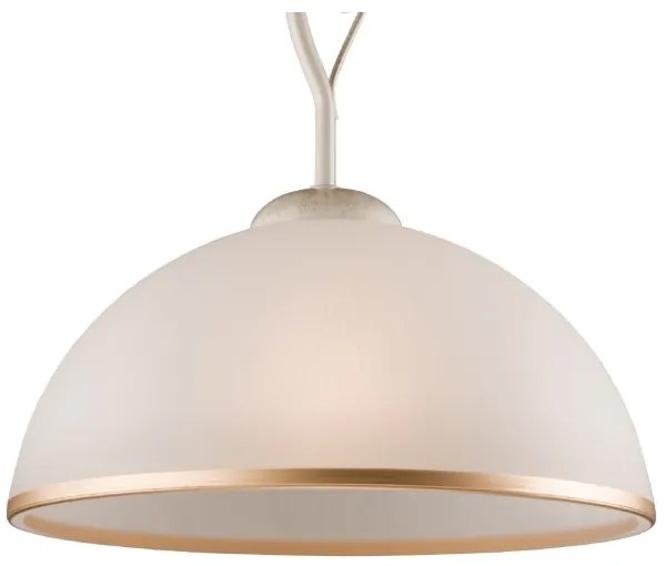 Brilagi - LED Luster na tyči ANTICO 1xE27/60W/230V biela patina