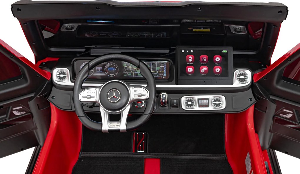 Ramiz Auto Mercedes Benz G63 AMG XXL STRONG MP4 červené
