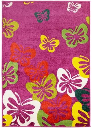 Koberce Breno Kusový koberec PLAY 14/RMR, ružová, viacfarebná,120 x 170 cm
