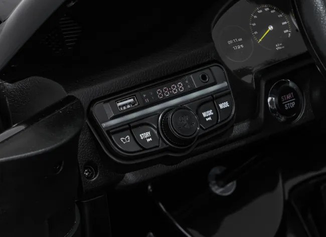 Elektrické autíčko Porsche 911 GT3 pretekárske čierne