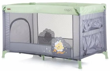 Chipolino Postieľka cestovná Capri Avocado, zelená