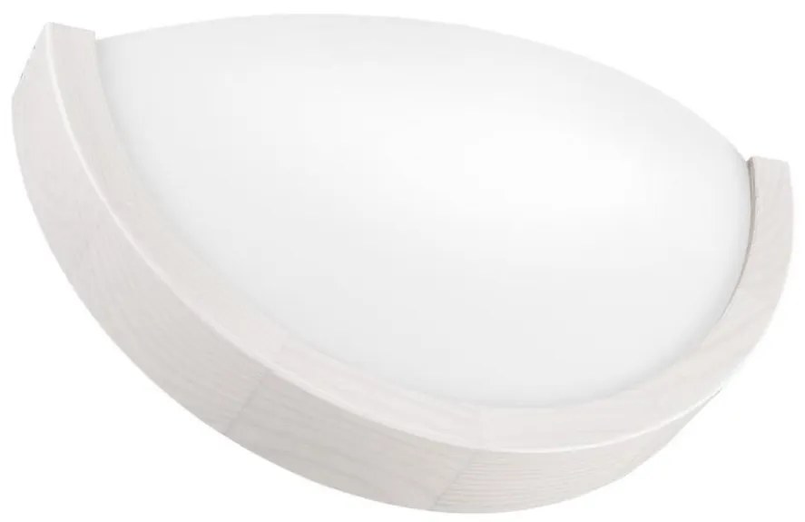 Nástenné svietidlo NATURAL SLIM 1xE27/60W/230V borovica/biela