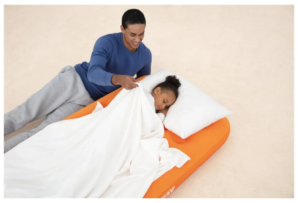Bestway Nafukovací matrac 158 x 89 x 18 cm oranžový