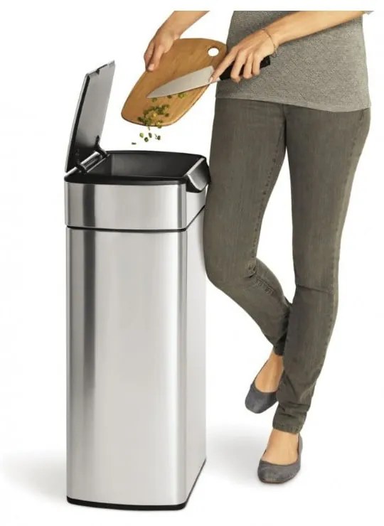 Odpadkový kôš z nerezovej ocele 30 l - simplehuman