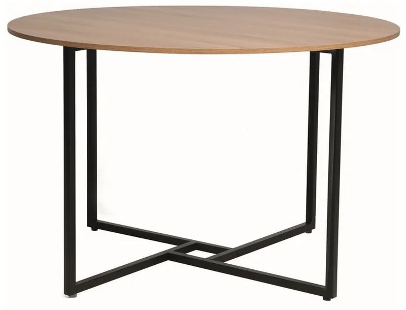 Jedálenský stôl Alto, dub / čierna