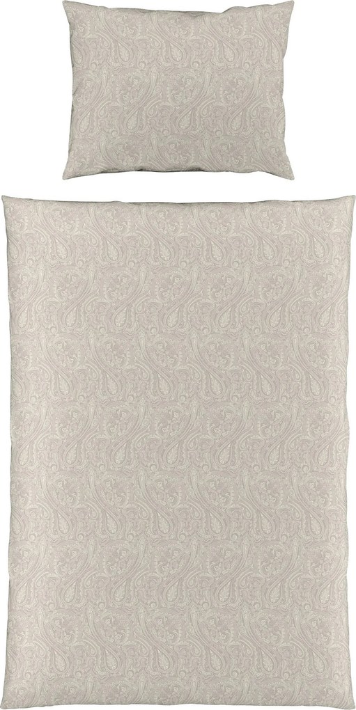 XXXLutz POSTEĽNÁ BIELIZEŇ, damask, svetlosivá, 140/200 cm Fleuresse - Obliečky & plachty - 003273061102