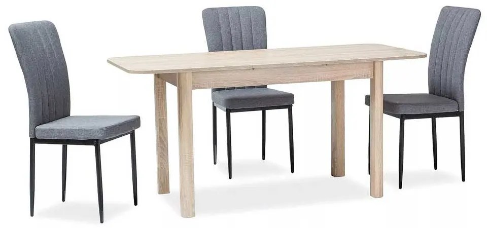 Jedálenský stôl Diego II 120 x 68 cm, dub sonoma