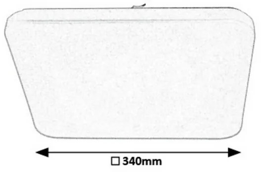 Rabalux 5699 - LED Stmievateľné stropné svietidlo EMMETT LED/16W/230V