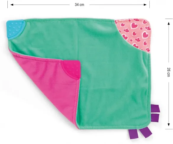 Plyšová deka Blanky 14325 ružová