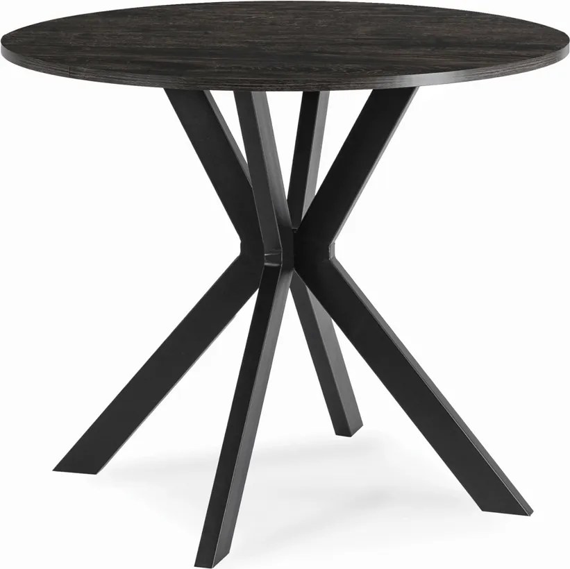 Stôl ERION 90 cm Čierny