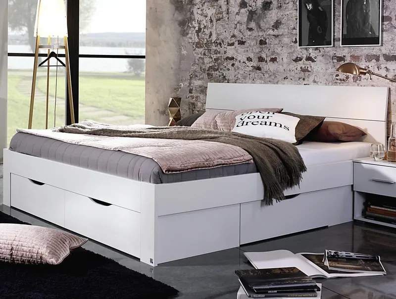 Posteľ Flexx 140x200 cm, biela