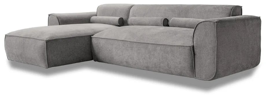 Svetlosivá rohová pohovka (ľavý roh) Flex Felix – Miuform