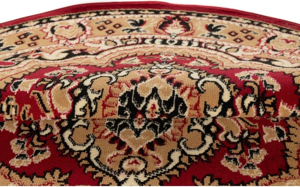 TA Koberec E951A ČERVENÉ ATLASOVÉ KOLESO Rozmer: 80x80 cm